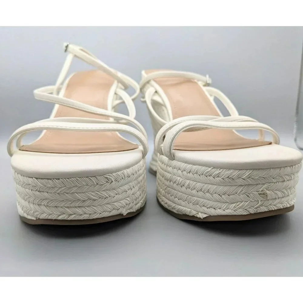 Marc Fisher LTD Women's Fetch Espadrille Platform Sandal Size 11M (MSRP $120)